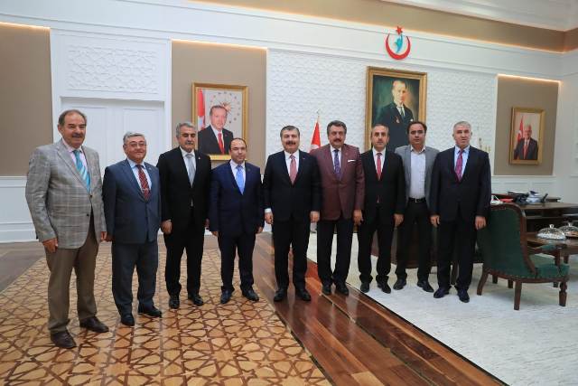 Başkan Kale, Ankara’da