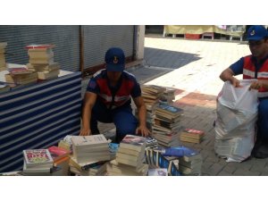 Aydın’da 1469 adet korsan kitap ele geçirildi