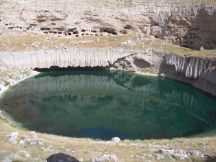 Çıralı Göl'de su seviyesi düştü