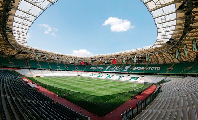 Konya Büyükşehir Belediye Stadyumu, Süper Kupa finaline hazırlanıyor