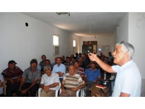 Domates üreticisine ’güve’ ile mücadele eğitimi