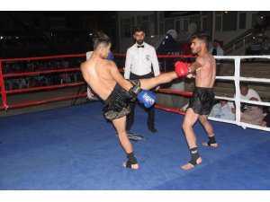 Şehit Sekin anısına Muay Thai Altın Kemer Turnuvası