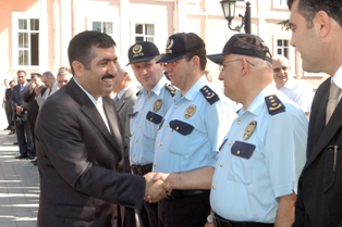 Tekirdağ Valisi Doğan veda etti