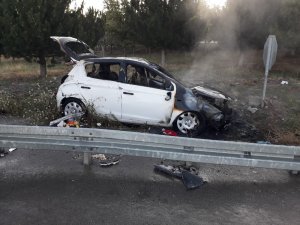 Sandıklı’da trafik kazası: Bebek öldü, 3 kişi yaralandı