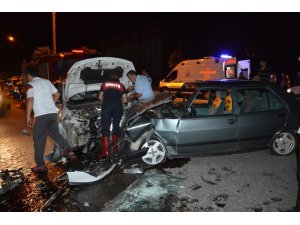 Tokat’ta iki otomobil çarpıştı: 5 yaralı