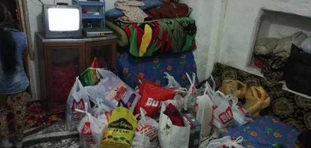 İhtiyaç sahibi aileye yardım eli uzandı