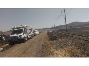 Nurdağı’nda korkutan yangını