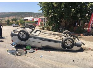 Kahramanmaraş’ta trafik kazası: 1 ölü, 2 yaralı