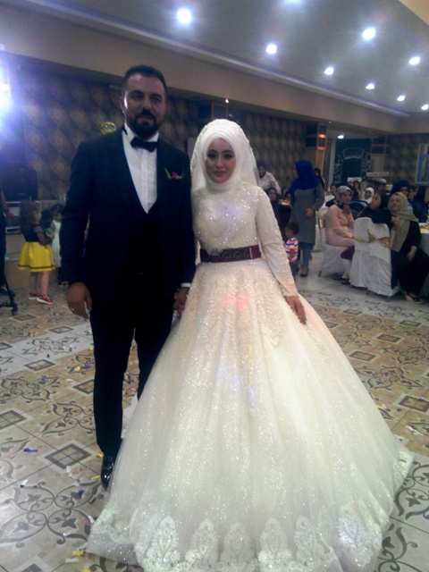 Büşra ile Yasin dünya evine girdi