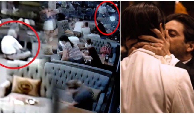 Kafeteryada buluştu... Önce öptü, sonra vurdu!