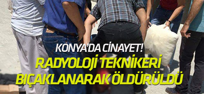 Konya'da cinayet!