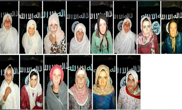 DEAŞ, Suriye'de kadın ve kız çocuğu 14 kişiyi kaçırdı