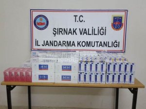 Şırnak’ta 13 bin 31 paket kaçak sigara ele geçirildi