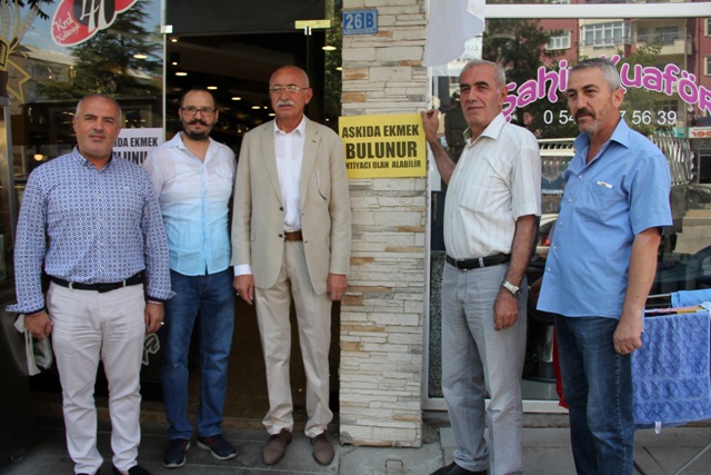 ‘Askıda Ekmek’e Seydişehir’den destek