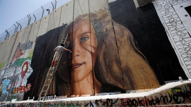 Filistinli cesur kız Ahed et-Temimi