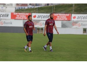 Trabzonspor’un yeni transferi Majid Hossein takımla antrenmana çıktı