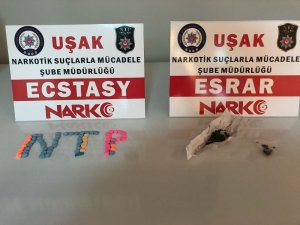 Uşak’ta uyuşturucu operasyonu