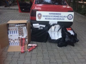 Kahramanmaraş’ta 2 bin 460 paket kaçak sigara ele geçirildi