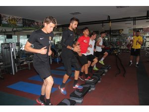Eskişehirspor fitness ve aerobik çalıştı