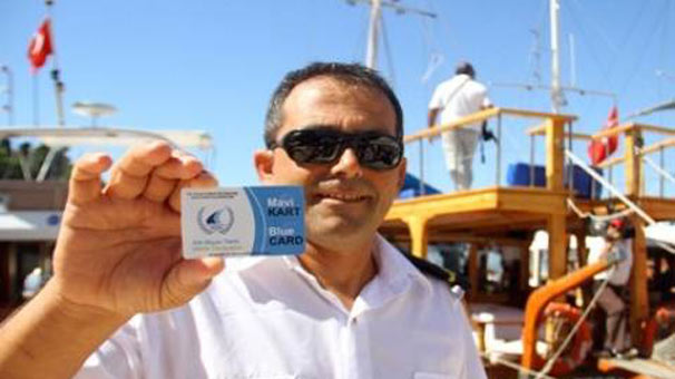 "Mavi Kart" verilen tekne sayısı 39 bine yükseldi