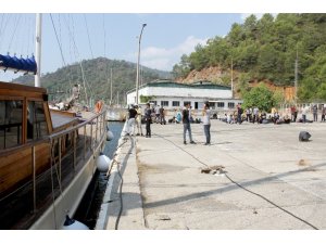 30 kişilik teknede 174 kaçak göçmen