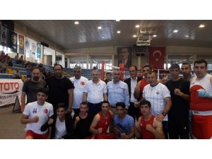 Dadaş’ın ringde pastırma keyfi
