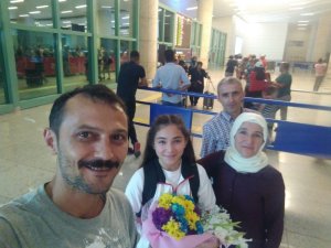 Avrupa 2.’si Tülay İlhan karşılandı