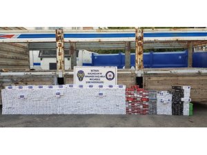 Batman’da 20 bin paket kaçak sigara ele geçirildi