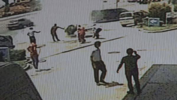 Konya'da LPG'li otomobil akaryakıt istasyonunda alev aldı