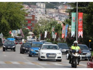 Samsun’da trafiğe kayıtlı araç sayısı 348 bin 351 oldu