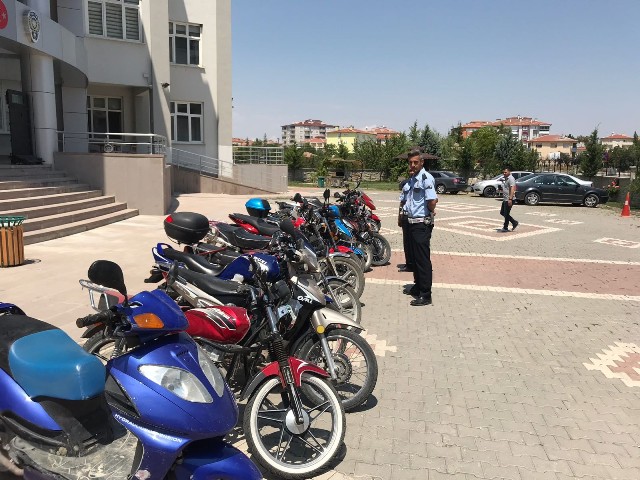 Kulu'da motosiklet denetimi