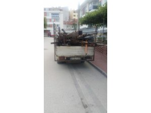 Hurda hırsızları gözaltına alındı