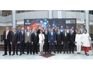 AK Parti Bursa milletvekilleri BTSO’da