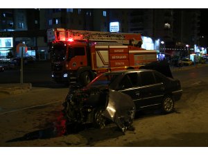 Kayseri'de trafik kazası: 3 yaralı