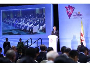 Bakan Çavuşoğlu, Japonya ve İran dışişleri bakanlarıyla görüştü