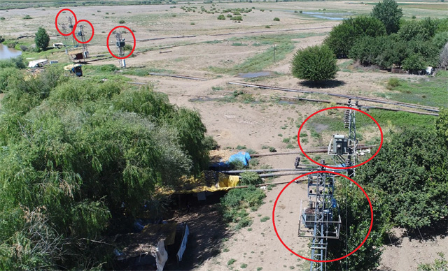 Kaçak elektrik kullanımı drone ile havadan tespit ediliyor