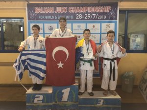 Minik Judocular Balkanlardan 6 madalya ile döndü