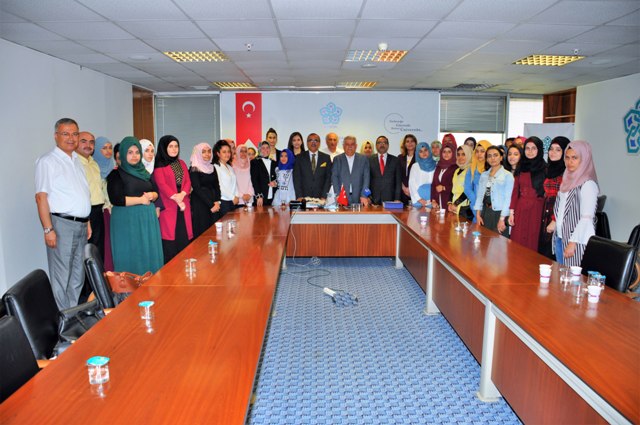 NEÜ Iraklı öğrencileri ağırladı