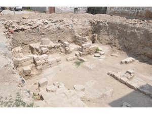İnşaat alanında yeni tarihi eserler bulundu