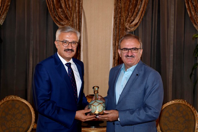 Cumhuriyet Başsavcısı Solmaz'dan Vali Karaloğlu'na veda ziyareti