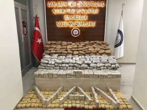 Van'da 384 kilogram eroin ele geçirildi