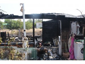 İzmir’de hobi bahçesi yandı: 1 ölü