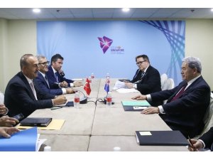 Bakan Çavuşoğlu, Mogherini ve Yeni Zelandalı mevkidaşı ile görüştü