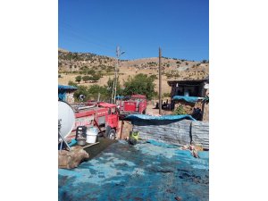 İkamet yangınında 2 kişi dumandan zehirlendi