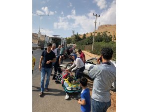 Mardin’de trafik kazası: 2’si çocuk 3 yaralı