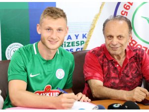 Çaykur Rizespor'da Brabec'e imza töreni