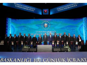 Cumhurbaşkanı Erdoğan 100 günlük eylem planını açıkladı