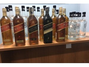 Emniyetten kaçak içki operasyonu
