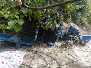Mut’ta taktak motoru uçuruma yuvarlandı:1 ölü, 6 yaralı