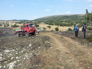 Dodurga’da arazi yangını